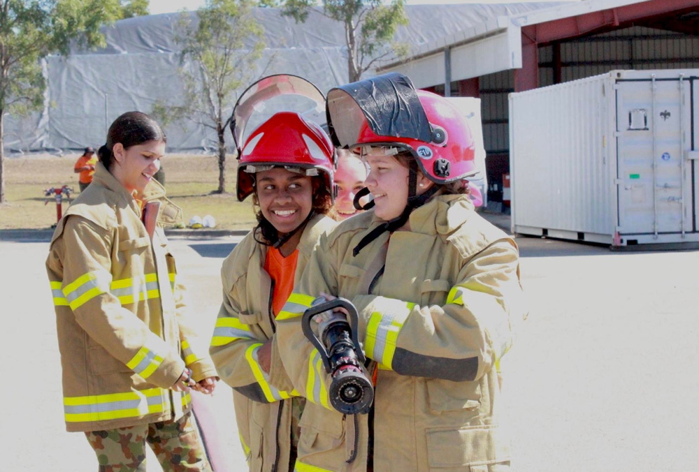 Indigenous students experience Army life